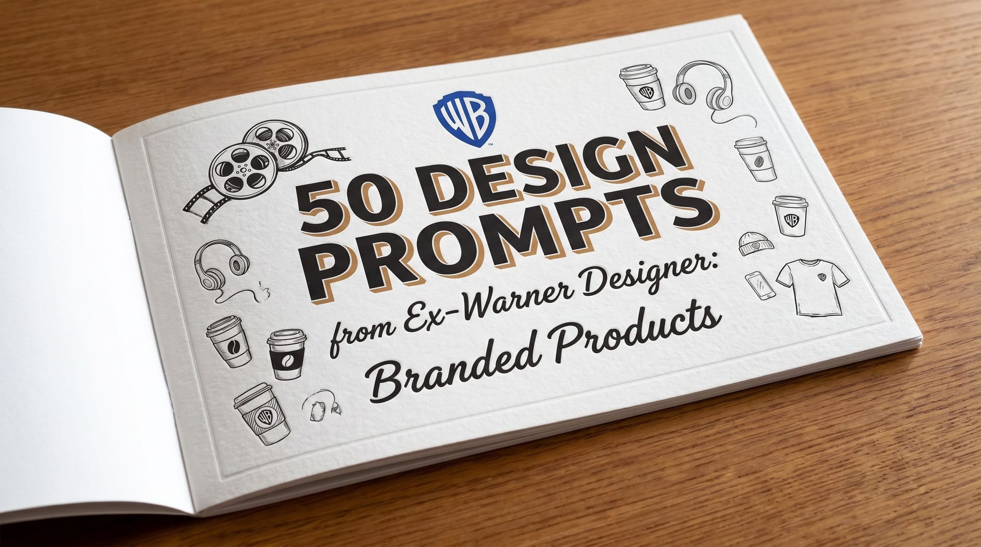 50 Design Prompts from Ex-Warner Designer: Branded Products 