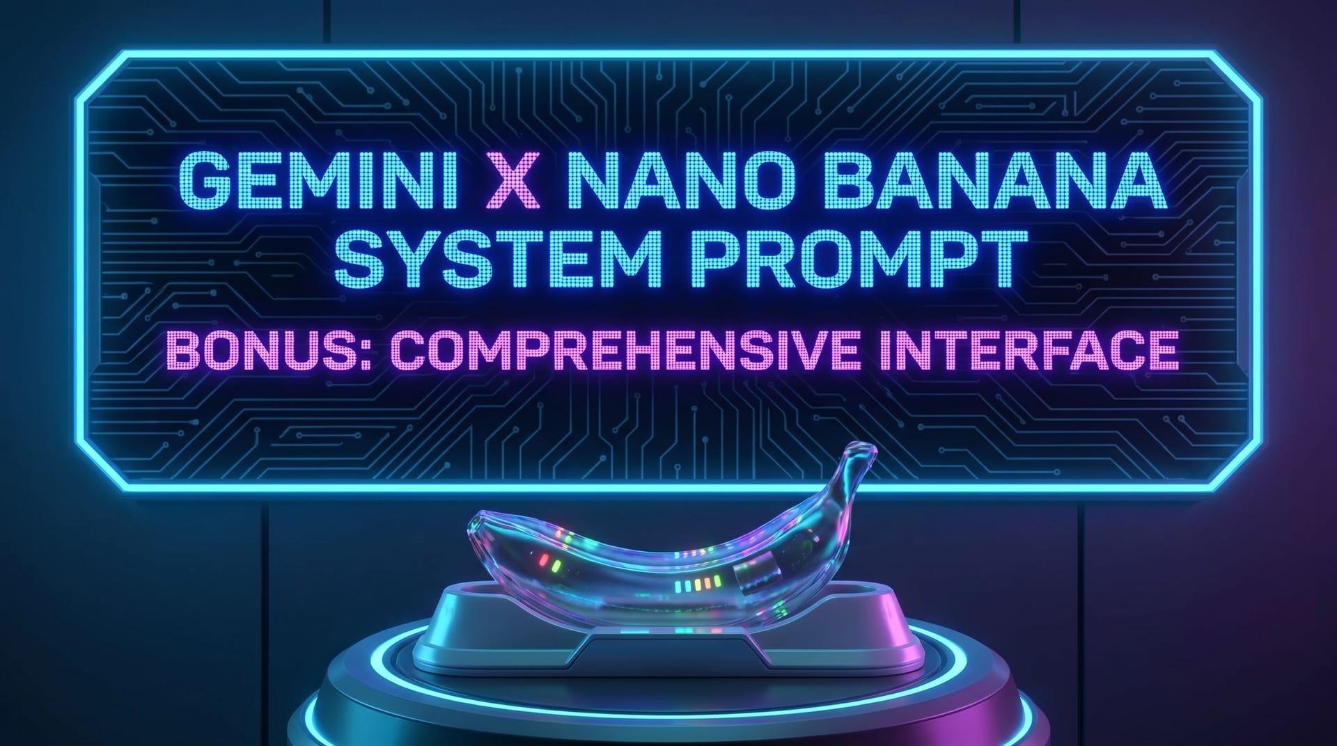 Nano Banana Prompt: Bonus: Gemini x Nano Banana System Prompt - A comprehensive ...