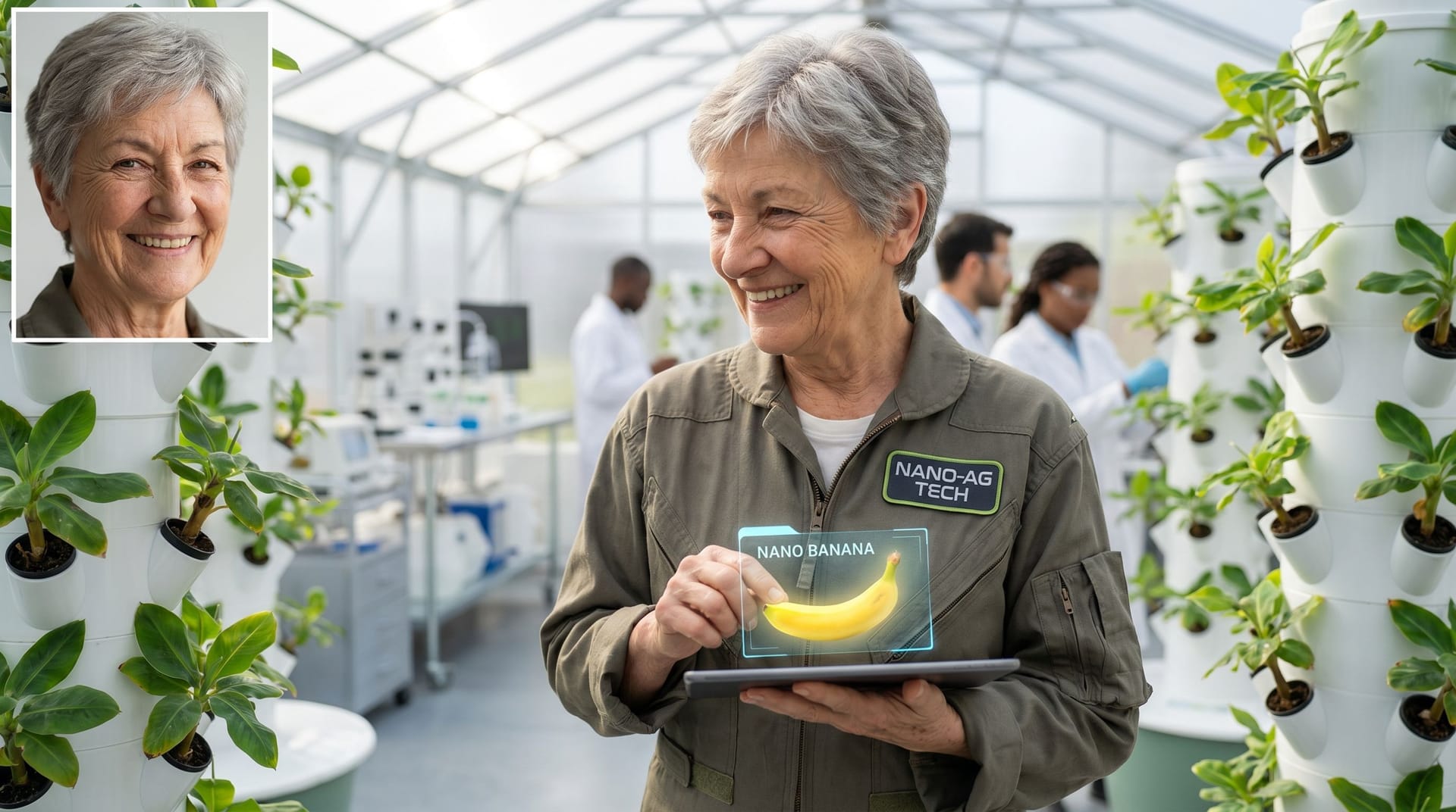 Nano Banana Prompt: Use the same face from the reference image without changing ...