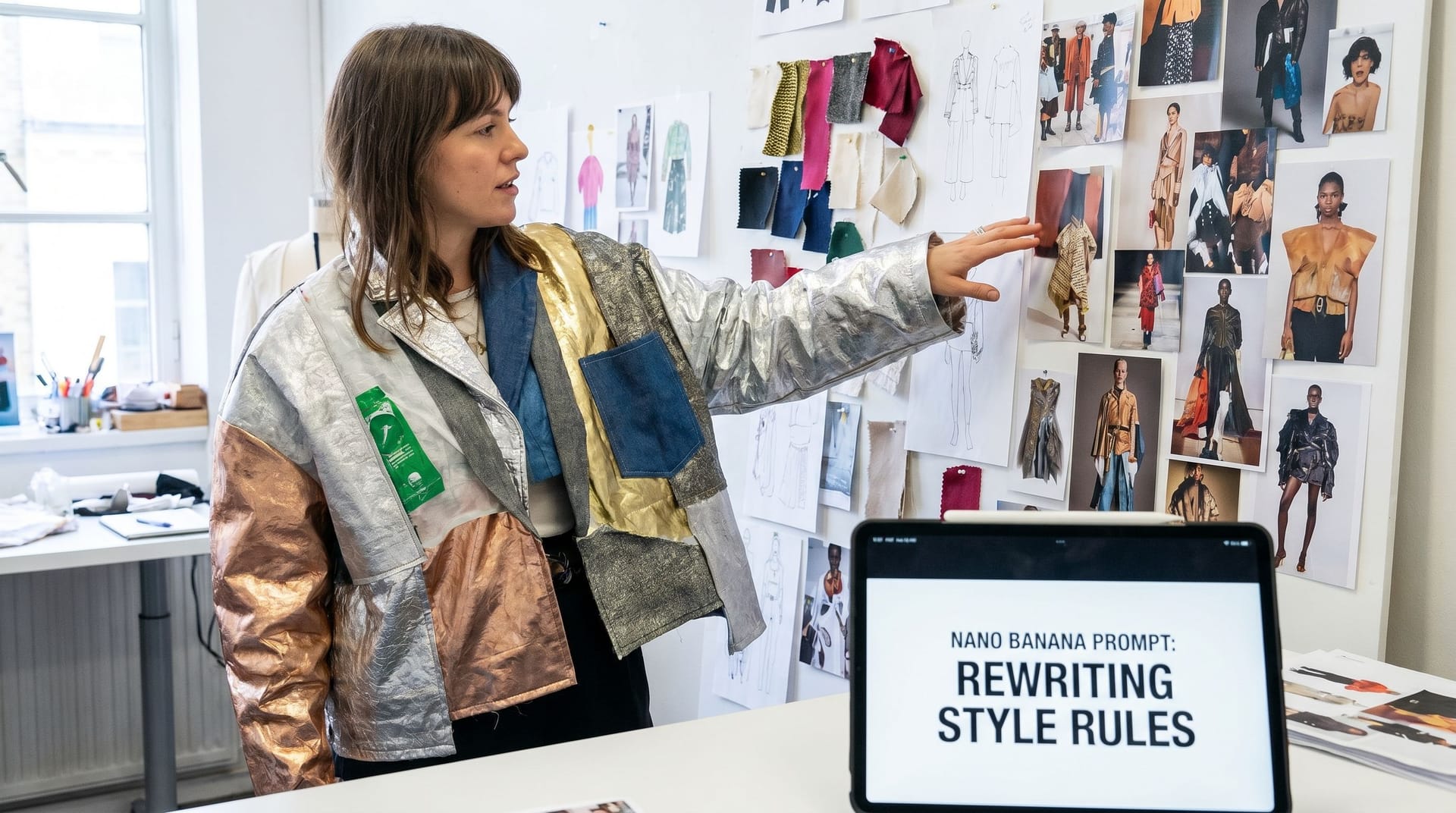 Nano Banana Prompt: Not just outfits, she’s rewriting style rules.
Google Nano ...