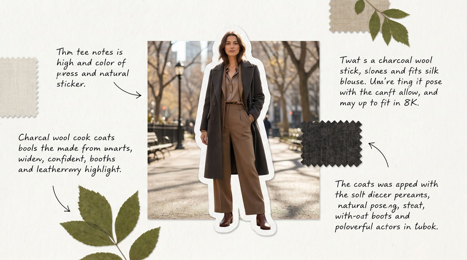 Nano Banana Pro - Minimalist Fashion Scrapbook