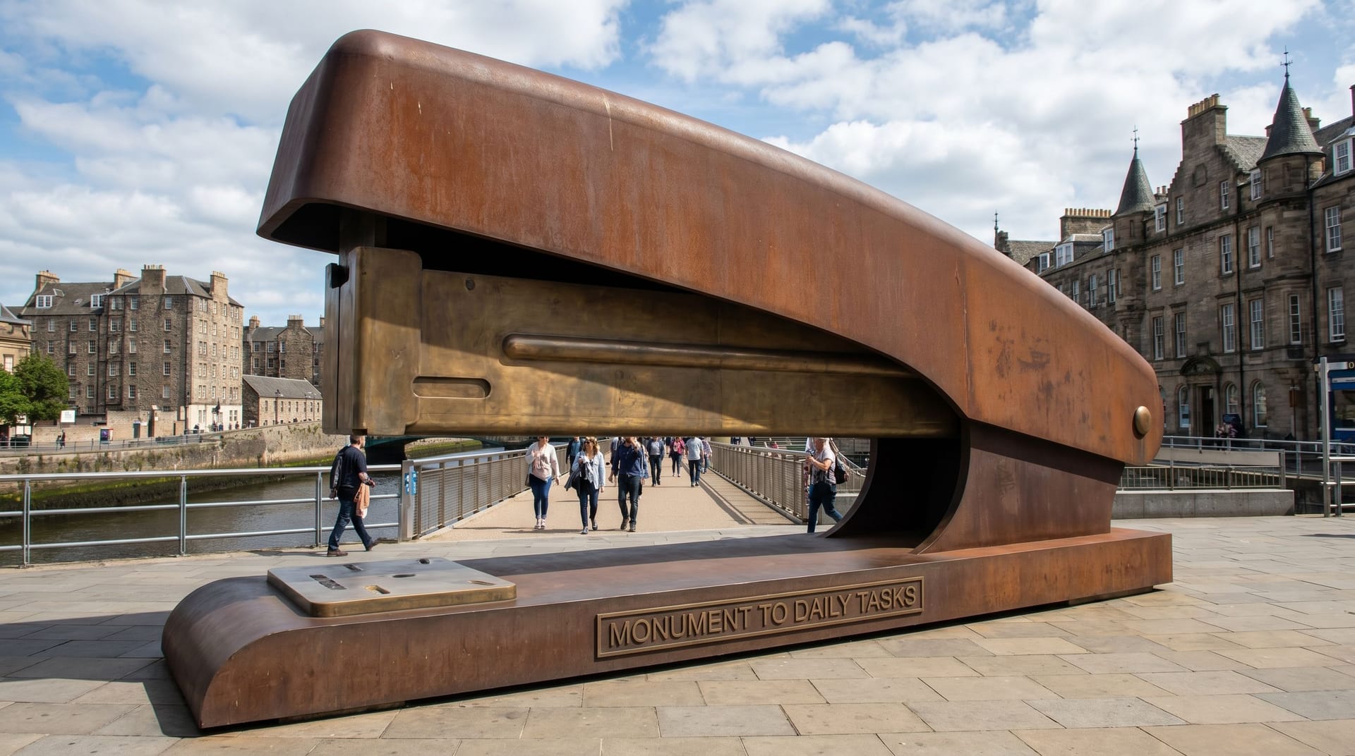 Nano Banana Prompt: Transform [EVERYDAY OBJECT] into a massive real-world monume...