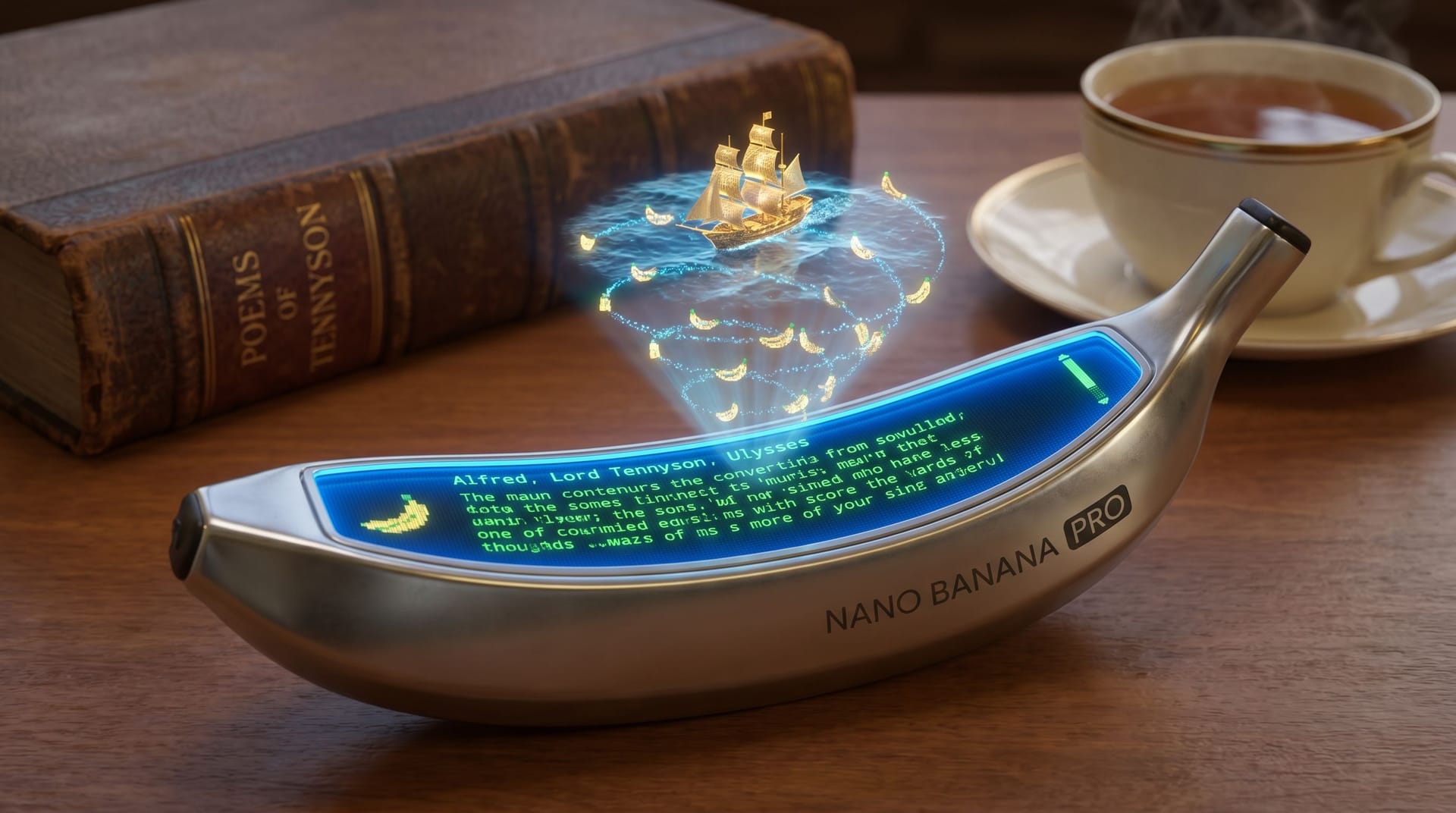 Nano Banana Prompt: The new Nano Banana Pro makes all of Tennyson’s Ulysses into...