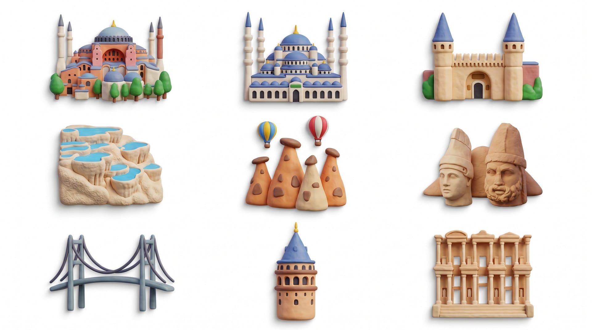 Nano Banana Prompt: Nano Banana Pro
Create a collection of icons representing f...