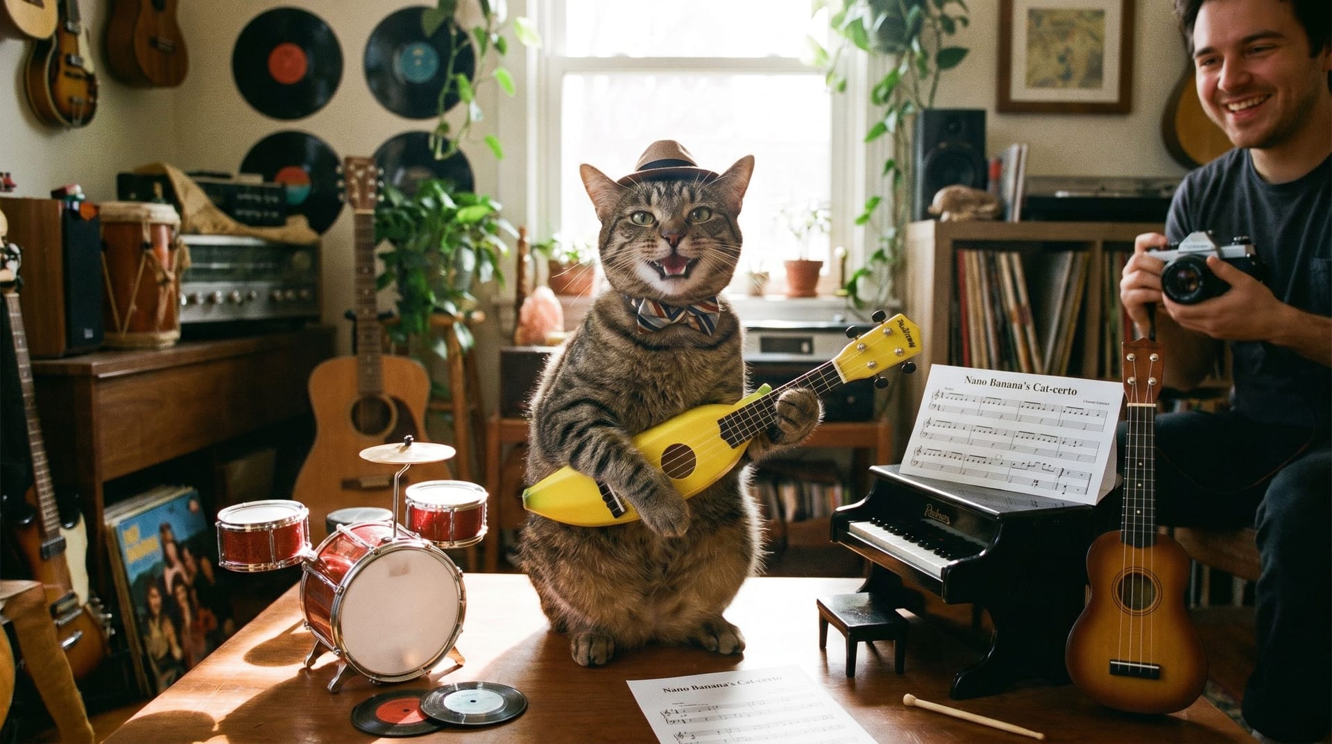 Nano Banana Prompt: My musically talented cat 😀
Images: Nano Banana Pro 🍌 Video...